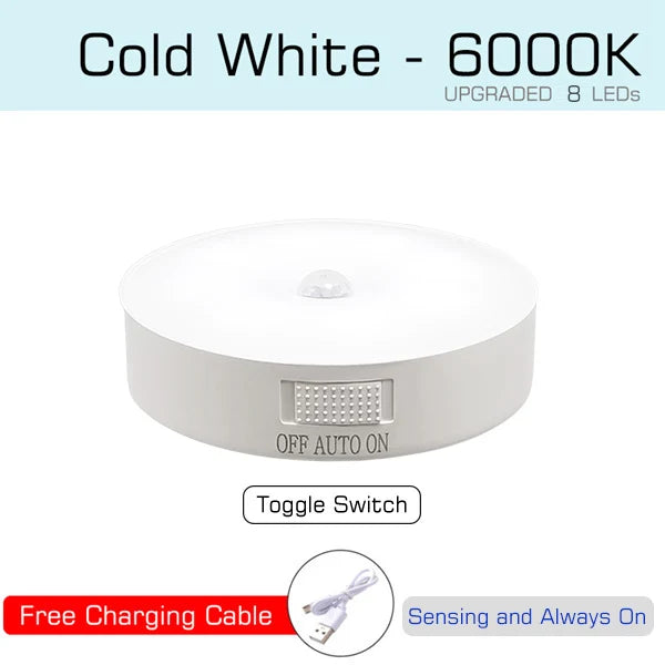 The Solutions Spot Motion Sensor Night Light — 4 Pack (Warm & Cool White)