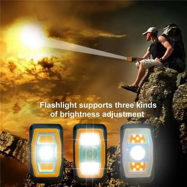 Emergency Solar Hand Crank Radio — AM/FM, LED Torch & Phone Charger