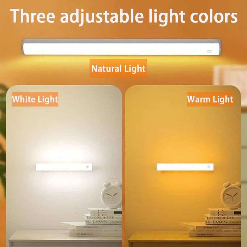 6-Pack Super Sensor Rechargeable Motion LED Light Bars