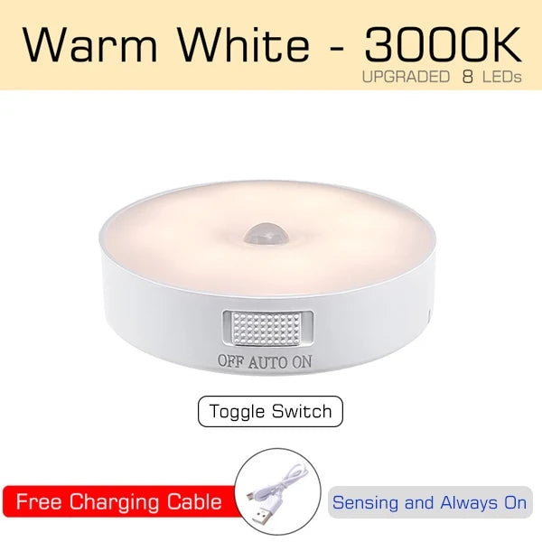 The Solutions Spot Motion Sensor Night Light — 4 Pack (Warm & Cool White)