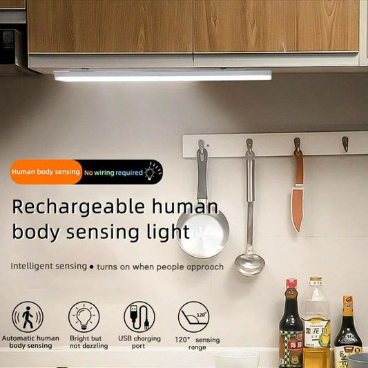 6-Pack Super Sensor Rechargeable Motion LED Light Bars