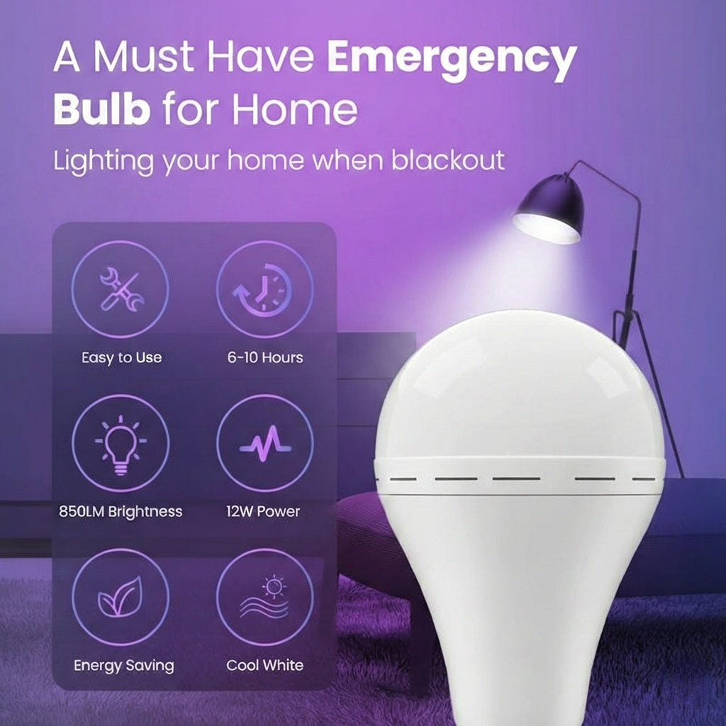 The Spot Light Rechargeable Emergency Room Bulb